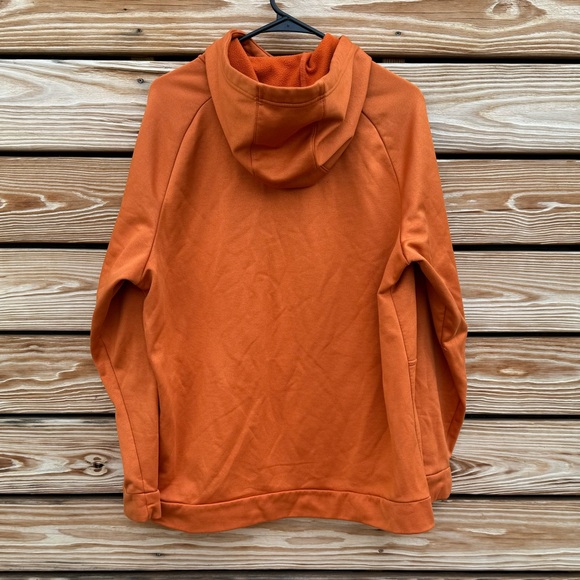 Nike Therma-Fit Rust/Pumpkin Orange Hoodie - Picture 2 of 10
